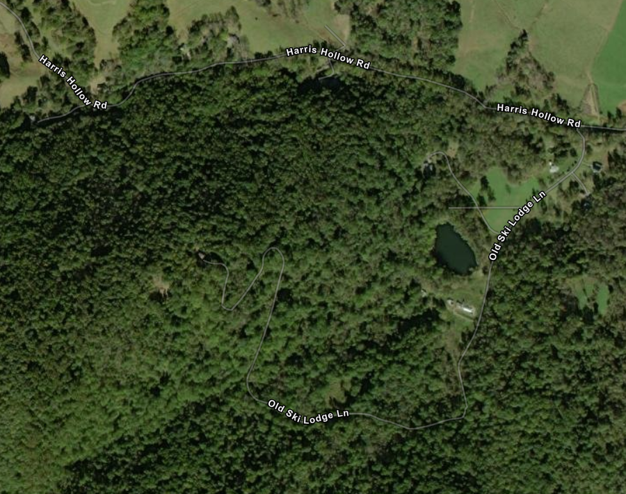 other than a road name, there is little evidence today of the former Rappahannock Ski Area