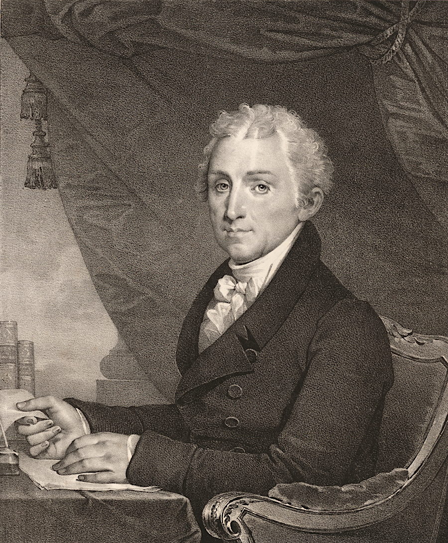 James Monroe, around 1828