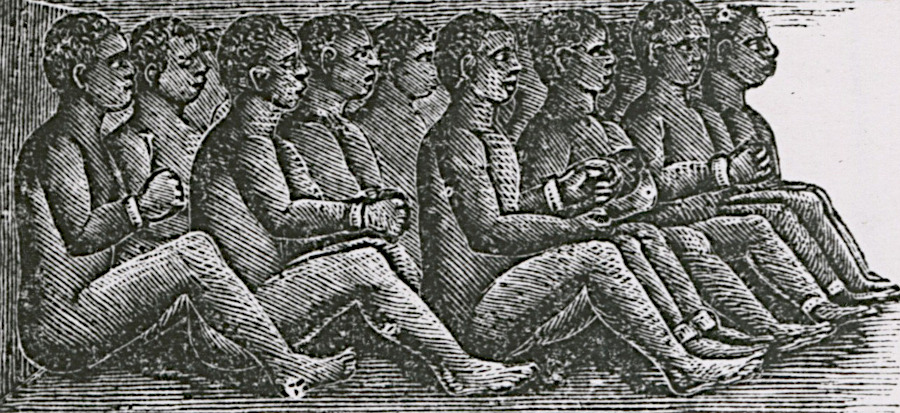 after Bacon's Rebellion people were shipped as cargo from Africa to Virginia, in conditions that were unhealthy and inhumane