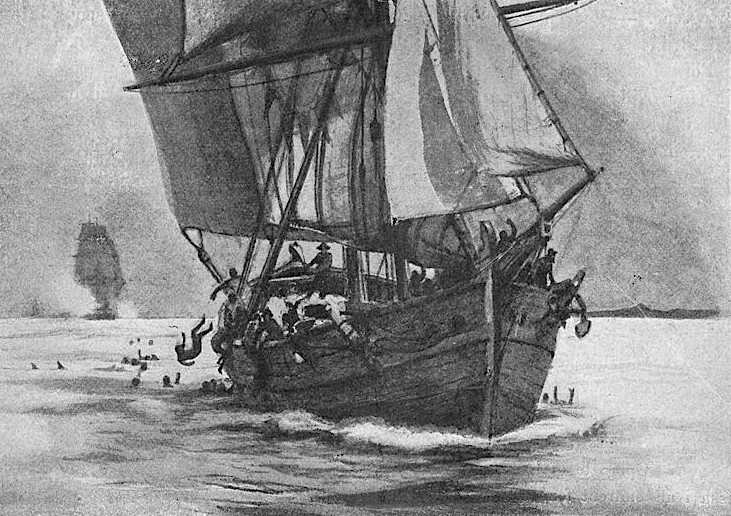 slave ships threw dead and rebellious cargo overboard