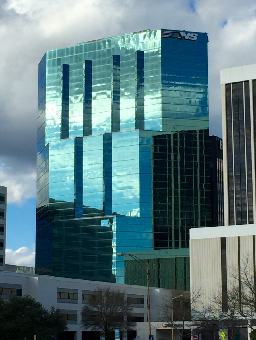 Norfolk Southern's headquarters building in Norfolk, Virginia