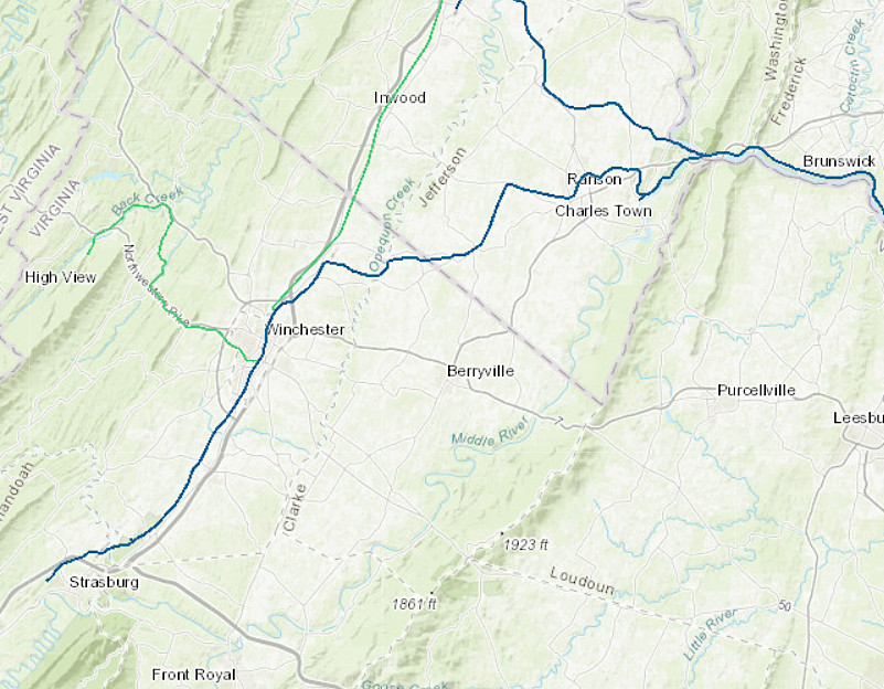 CSX still maintains a connection to Strasburg in the Shenandoah Valley