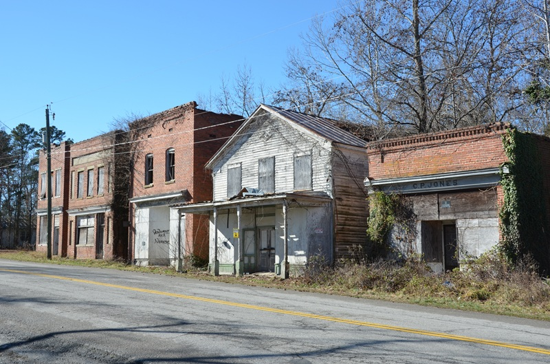 Union Level has become a ghost town without the business generated by the Atlantic and Danville Railroad