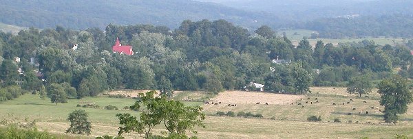 unincorporated community of Paris, in still-rural Fauquier County near Ashby Gap (Route 50)