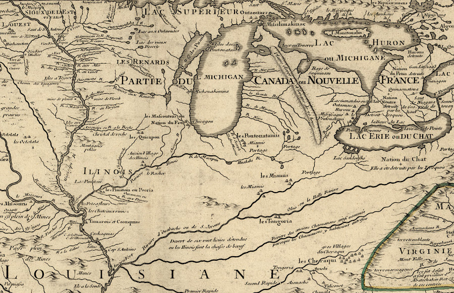 the French established their claim to all lands west of the Alleghenies before Governor Spotswood crossed the Blue Ridge with the Knights of the Golden Horseshoe in 1716