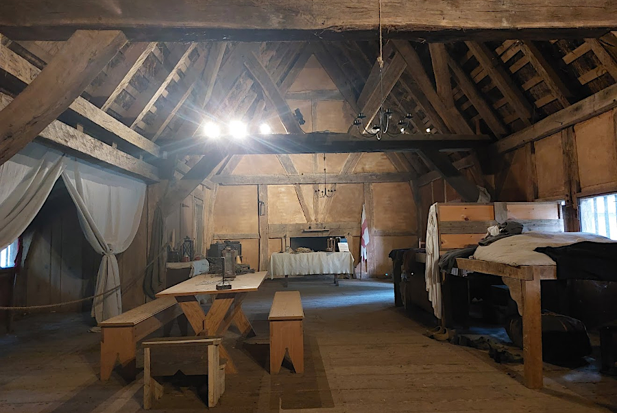 visitors at Henricus Historical Park can explore a reconstruction of Mount Malady