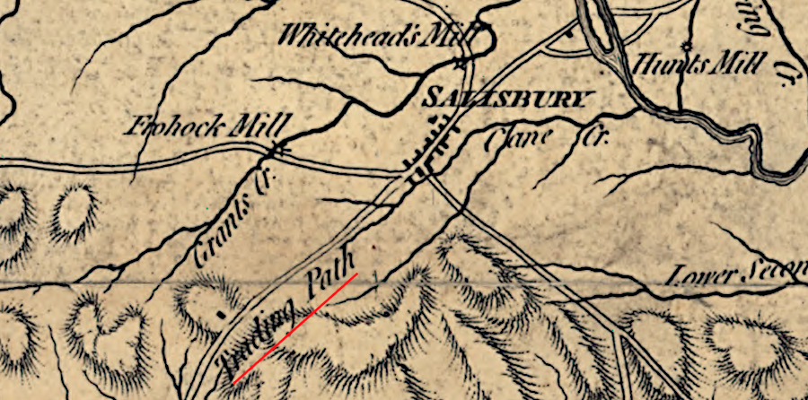 Abraham Wood, who received furs via the Occaneechi Trading Path through North Carolina, sent Thomas Batte and Robert Hallom westward to make connections with sources