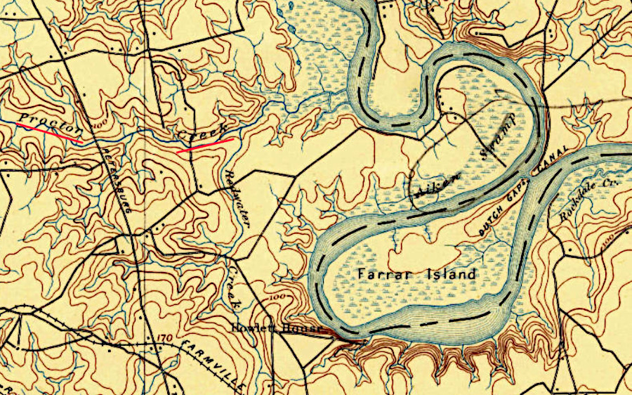 Alice Proctor defended her plantation in 1622 along what is still called Proctor Creek