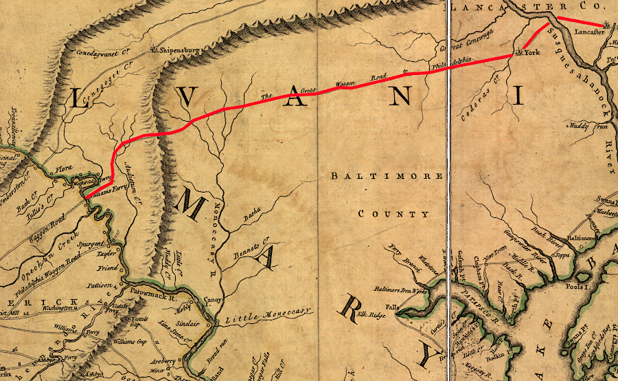 steady migration from the Lancaster area led to development of the Great Wagon Road into the Shenandoah Valley