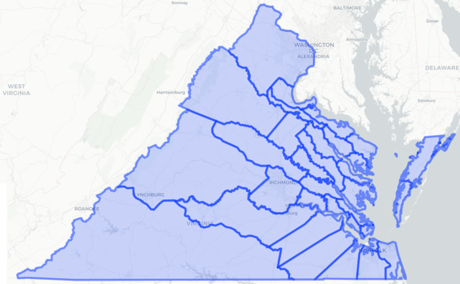 until Orange County was created at the start of 1735, no county surveyor had official responsibility for the land claimed by Jost Hite and others west of the Blue Ridge
