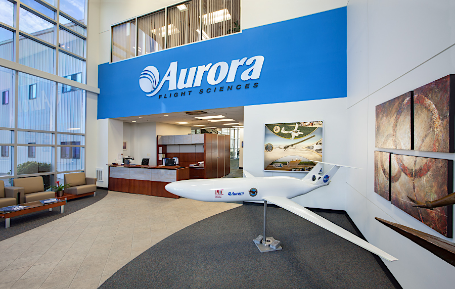 Aurora Flight Services, a leading developer of electric aircraft, is headquartered at Washington Manassas Regional Airport