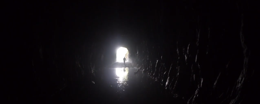 even today, the original Blue Ridge Tunnel is wet from seepage through rock fractures