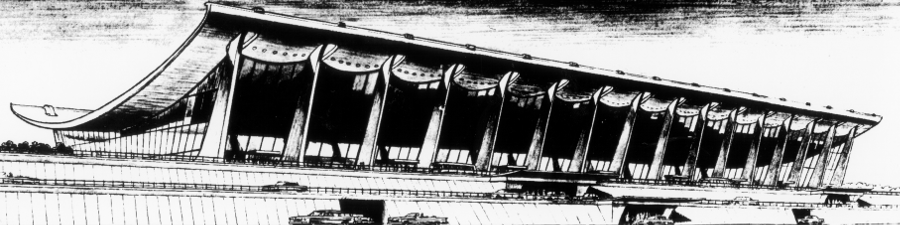 since 1962, the angled columns of architect Eero Saarinen's terminal have provided a sense of motion for passengers arriving at Dulles International Airport (IAD)