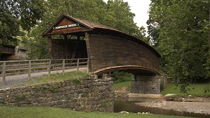 Humpback Bridge stopped carrying vehicles in 1929