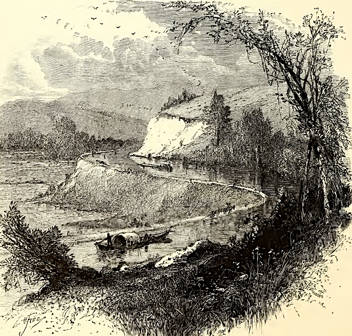 the James River and Kanawha Canal upstream of Richmond