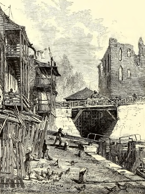 the James River and Kanawha Canal in Richmond