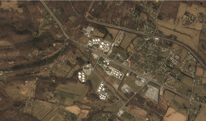 Colonial Pipeline pumped diesel and gasoline to 30 above-ground tanks in Montvale, and tanker trucks then delivered the products to customers