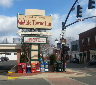 Olde English names for places in Manassas are historical anachronisms