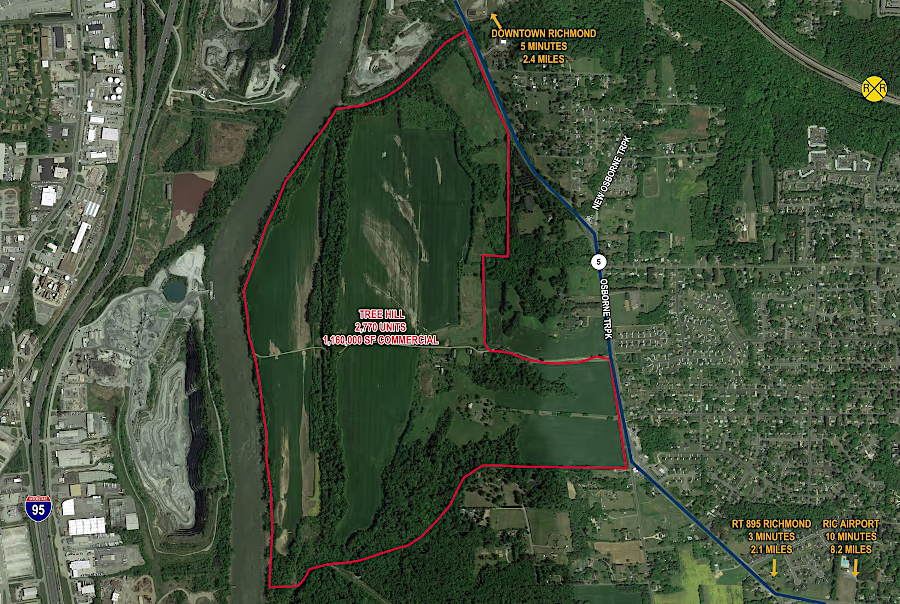 in 2007, and again in 2025, developers proposed building over 2,700 homes at Tree Hill