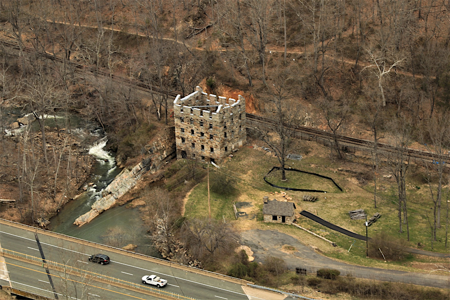 Chapman's Mill on I-66 at Thoroughfare Gap