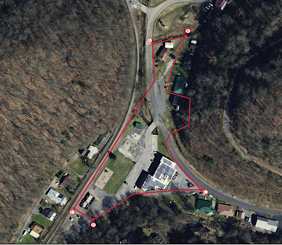 the core of Dante was designated as a historic district in 2023