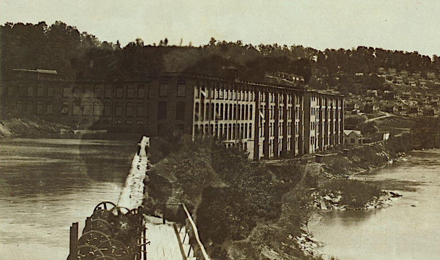 the Washington Mills stimulated development of Fries