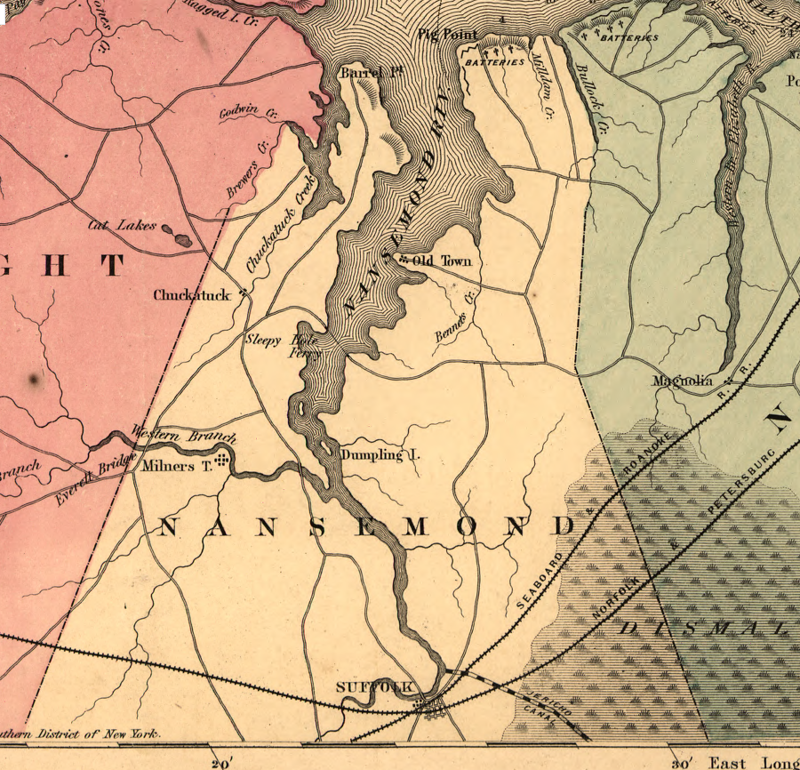 Nansemond County in 1862