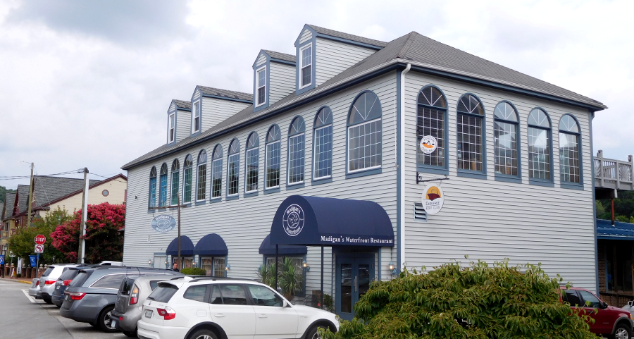 Madigan's is one of the waterfront restaurants