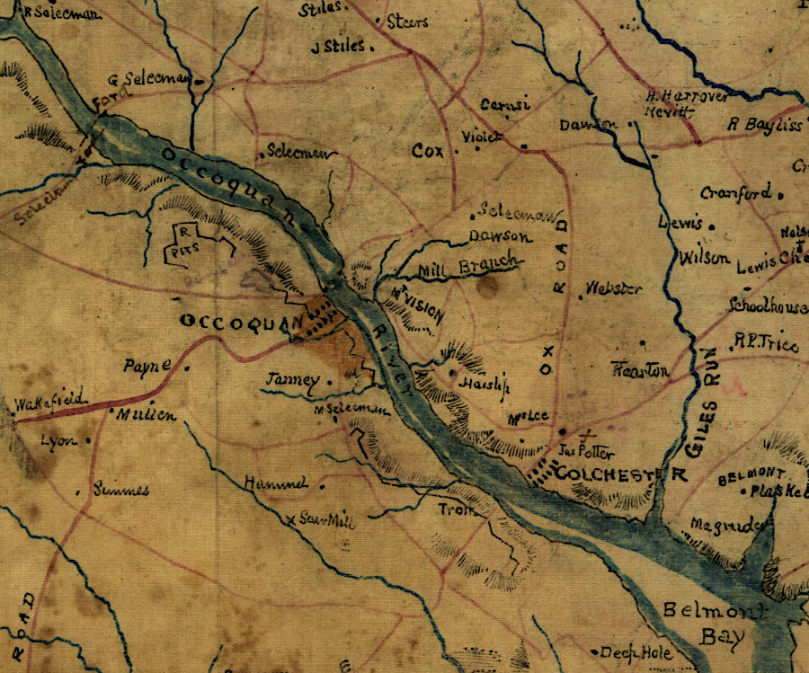 Occoquan during the Civil War