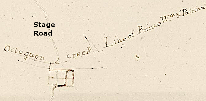 Occoquan was on the stage road between Washington and Fredericksburg