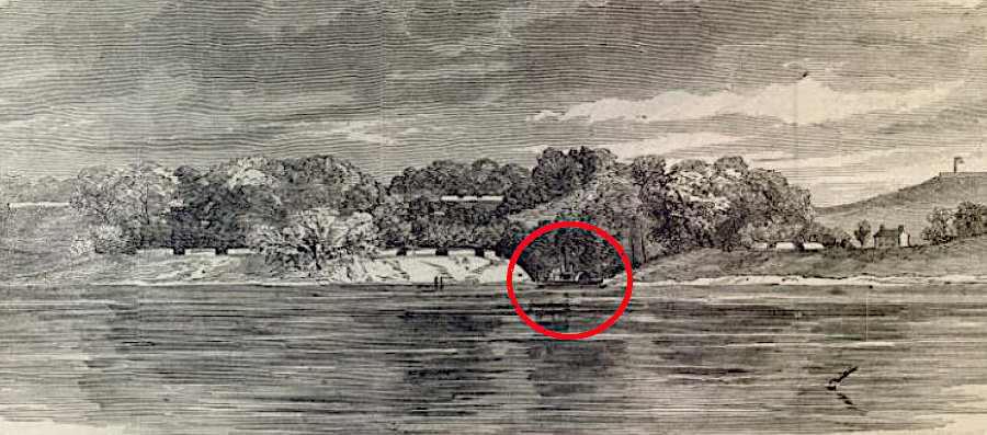 CSS George Page in Quantico Creek at Evansport