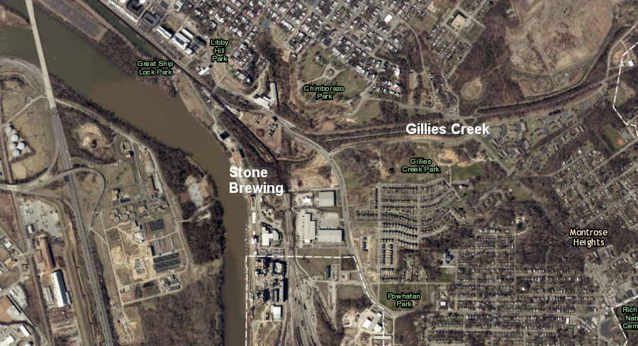 Richmond chose to reduce CSO overflows on the West End first, and delayed cleaning up Gillies Creek on the East End