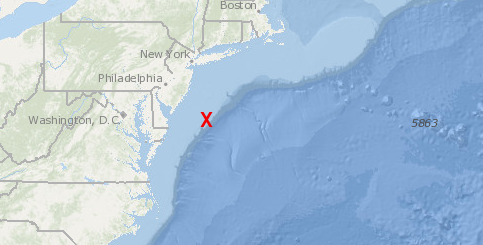 the old reactor from one US submarine, the USS Seawolf, was dumped in the ocean off Delaware in 1959