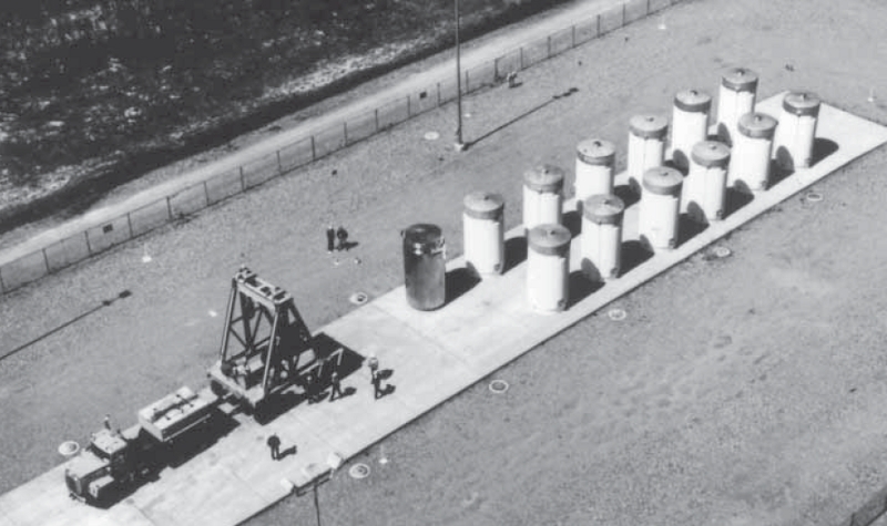 dry cask storage at Surry Nuclear Power Plant