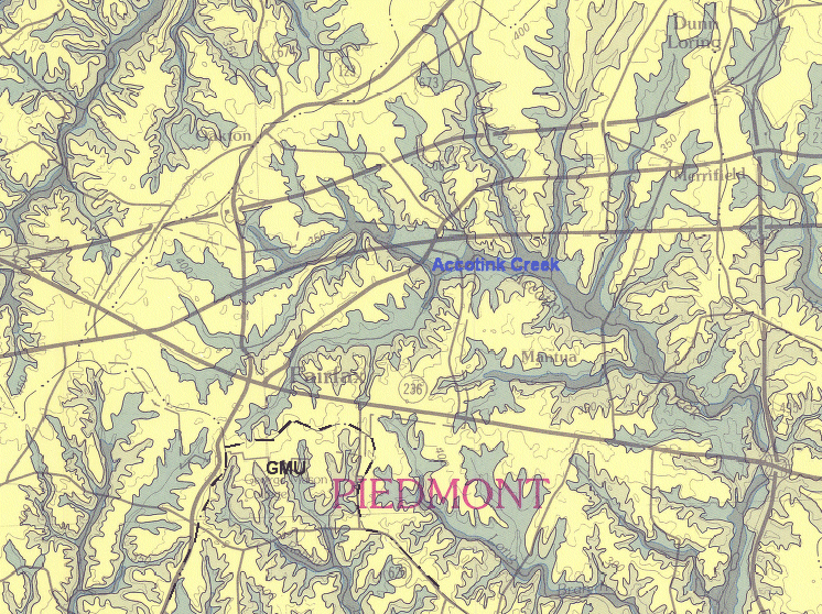 Accotink Creek watershed