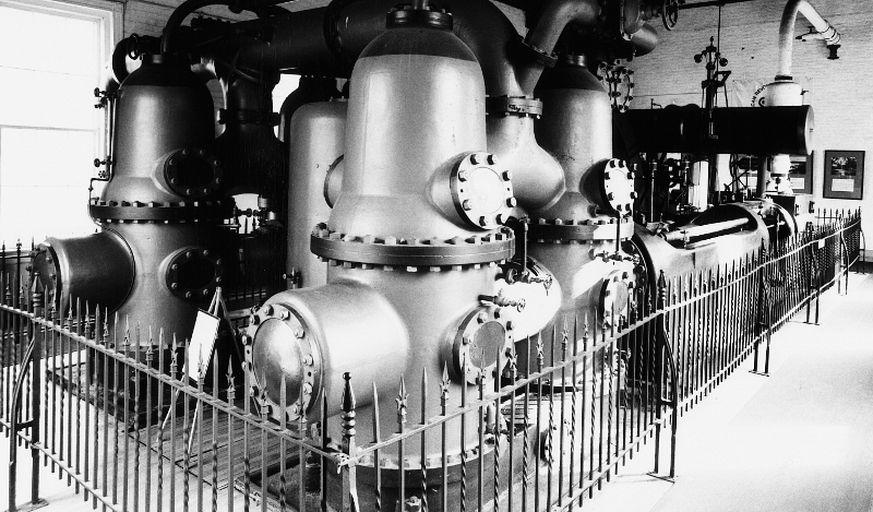 the Crystal Spring pump operated from 1905-1958, and is listed on the National Register of Historic Places
