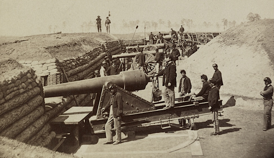 the Union army built Fort Brady in 1864 on the north bank of the James River to trap Confederate ironclads upstream at Richmond