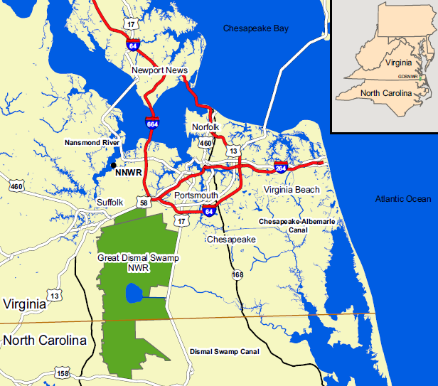 Dismal Swamp National Wildlife Refuge