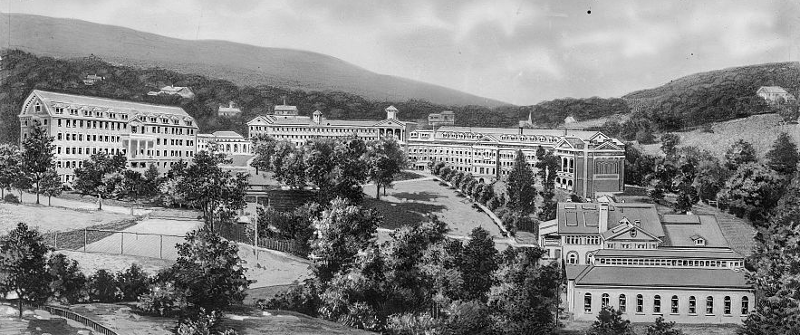 th Homestead Resort in Bath County, sometime between 1890-1910