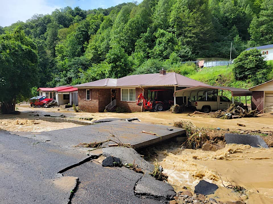 the General Assembly began appropriating funding for flood relief after the  Federal Emergency Management Administration (FEMA) rejected requests from Hurley in 2021 for individual assistance 