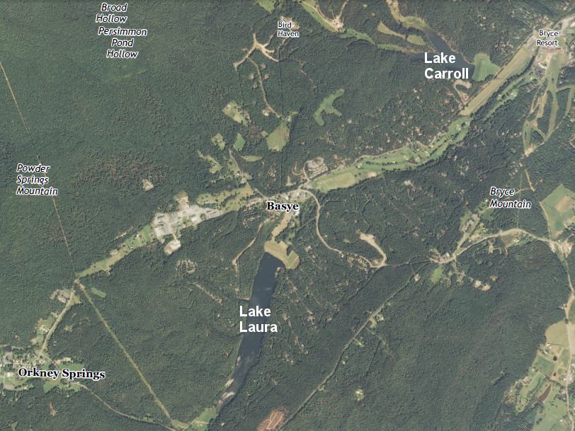 Lake Laura became a popular asset for residents near Bayse (Shenandoah County), and dam repair created an opportunity to to reduce nutrients and to dredge sediments that had accumulated for the past 40 years