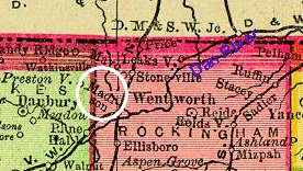 Madison, NC in 1895