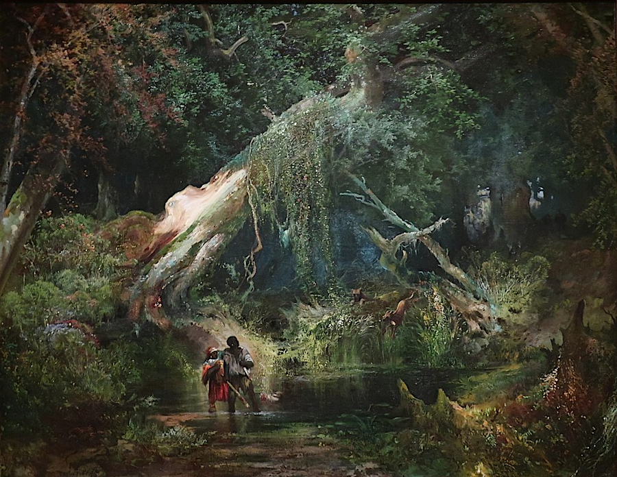 before the Civil War ended slavery, one option in southeastern Virginia was to flee into the Great Dismal Swamp