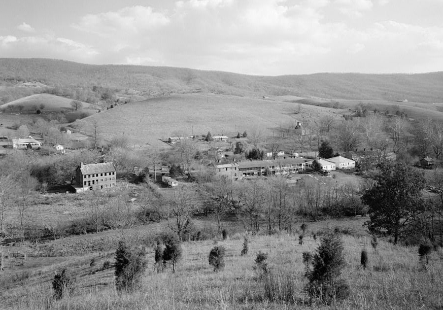 Sweet Chalybeate Springs operated as a resort from 1836-1918